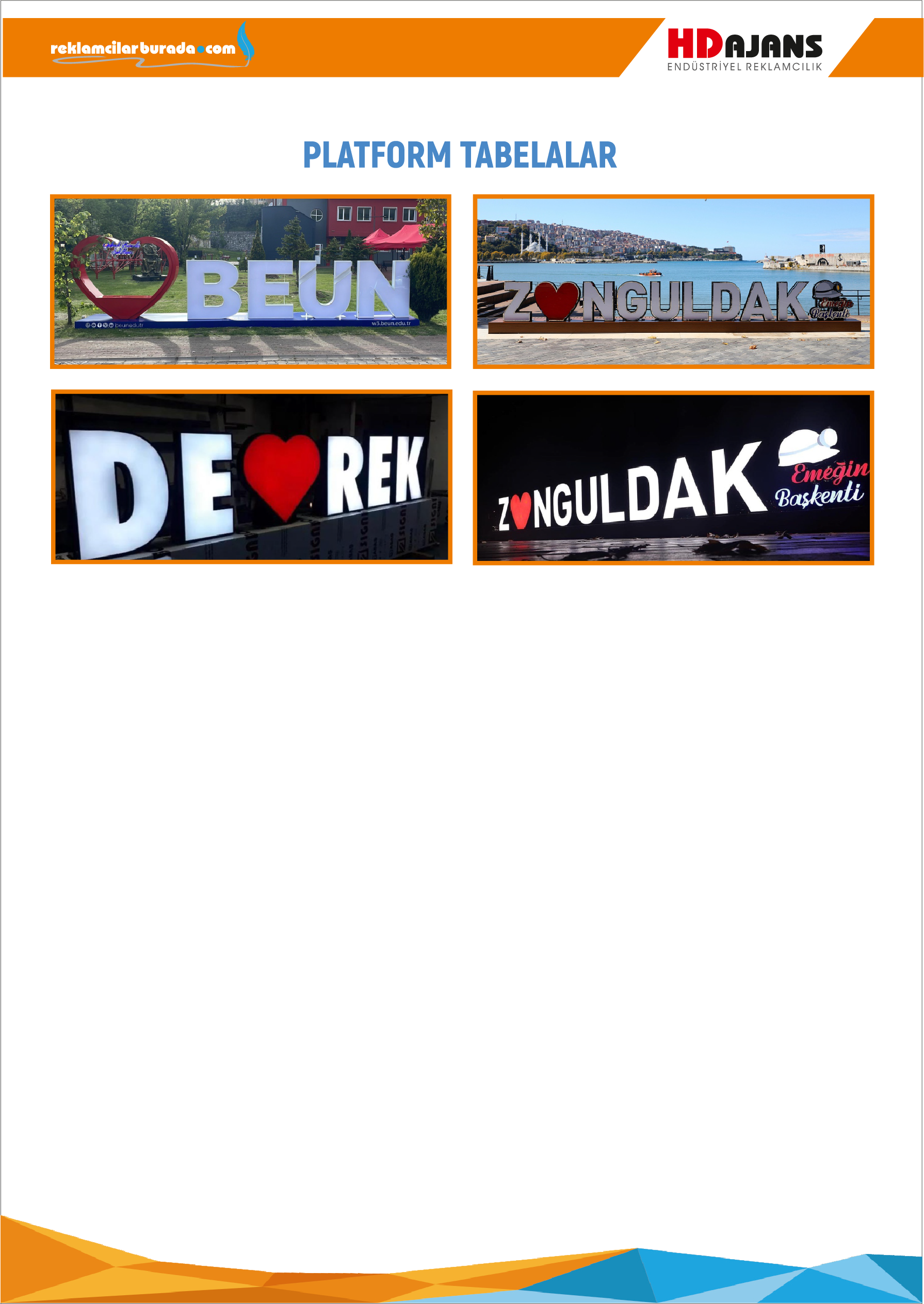 Platform Tabelalar